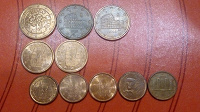 Отдается в дар Евромелочь: 10 монет