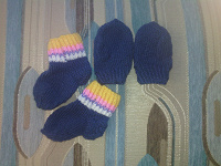 Отдается в дар Новые носочки и рукавички для самых маленьких