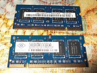 Отдается в дар Оперативная память для ноутбука DDR II на 512 МБ