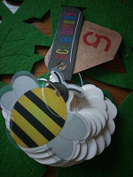 Отдается в дар Блокнот-брелок «Пчелка» новый с этикеткой