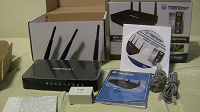 Отдается в дар Wi-Fi ADSL роутер TRENDNet TEW-635 BRM