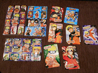 Отдается в дар Наклейки и календари Naruto