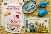 Отдается в дар Магниты и фигурки из киндер-яиц