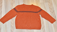 Отдается в дар Оранжевый свитер ( реглан)