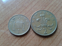 Отдается в дар 15-й дар. Монетки Великобритании.