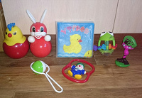 Отдается в дар игрушки для малышей.