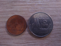 Отдается в дар монетки Тайланда и Японии
