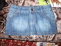 Отдается в дар Юбка мини джинса