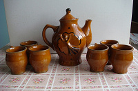 Отдается в дар Сервиз кофейный/чайный керамика (конец 70-х)