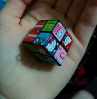Отдается в дар Кубик-рубика Hello Kitty