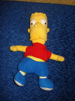 Отдается в дар Мягкая игрушка Bart Simpson