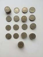 Отдается в дар монеты 15 коп. СССР в погодовку