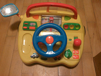 Отдается в дар Игрушка-симулятор «Руль»для малышей