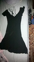 Отдается в дар Черное новое платье для высокой девушки! 42-44 р-ра!