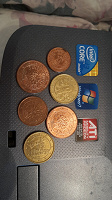 Отдается в дар монетки евроценты