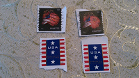 Отдается в дар Американские марки