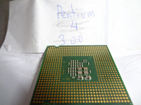 Отдается в дар Процессор Intel Pentium 4 3.00GHz
