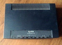 Отдается в дар ADSL2 роутер Zyxel Prestige 660H