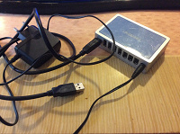 Отдается в дар Trendnet TFU-430 USB hub