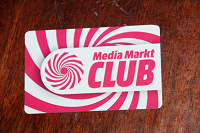 Отдается в дар Накопительная карта Media Markt CLUB