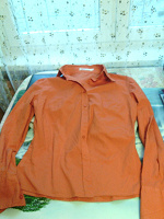Отдается в дар Оранжевая блузка