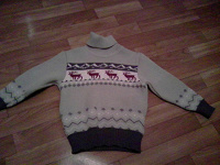 Отдается в дар свитер зимний мальчику