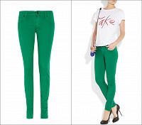 Отдается в дар Зеленые джинсы