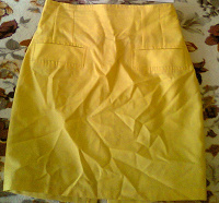 Отдается в дар Желтая юбка