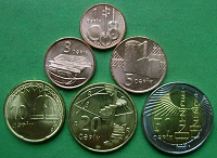 Отдается в дар набор монет — Азербайджан
