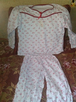 Отдается в дар пижама байковая р-р 46-48