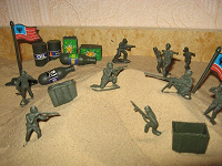 Отдается в дар солдатики и боеприпасы