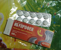 Отдается в дар Ибупрофен 10 таблеток