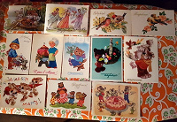 Отдается в дар открытки советские 8 марта цветы рисунком и детские