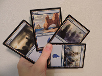 Отдается в дар Земли Magic the Gathering.Острова.