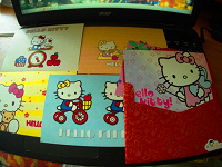 Отдается в дар Конверт с открытками Hello Kitty