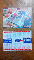 Отдается в дар Календари реклама 2016