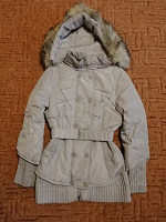 Отдается в дар Зимняя пуховая куртка размер 44
