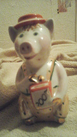 Отдается в дар Сувенир: фигурка свинка (символ 2007 года)