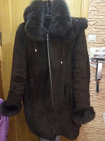 Отдается в дар дубленка на ХМ