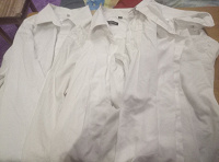 Отдается в дар Рубашки белые