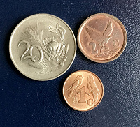 Отдается в дар Монеты Южной Африки