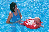 Отдается в дар Круг для плавания Swimtrainer красный