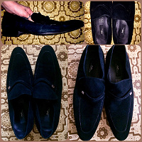 Отдается в дар Мужские классические замшевые туфли Vitto Rossi