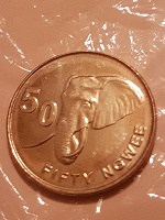 Отдается в дар Монета Замбия.