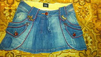 Отдается в дар Юбка джинсовая женская размер 26