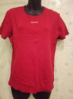 Отдается в дар красная футболка из плотного трикотажа 100% cotton р.48-50