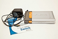 Отдается в дар Switch 8-port 10/100Mbps D-Link