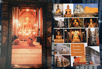 Отдается в дар 18 открыток с буддистскими местами в Азии