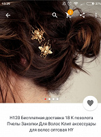Отдается в дар Заколка-насекомое
