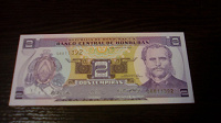 Отдается в дар Банкнота Гондураса.